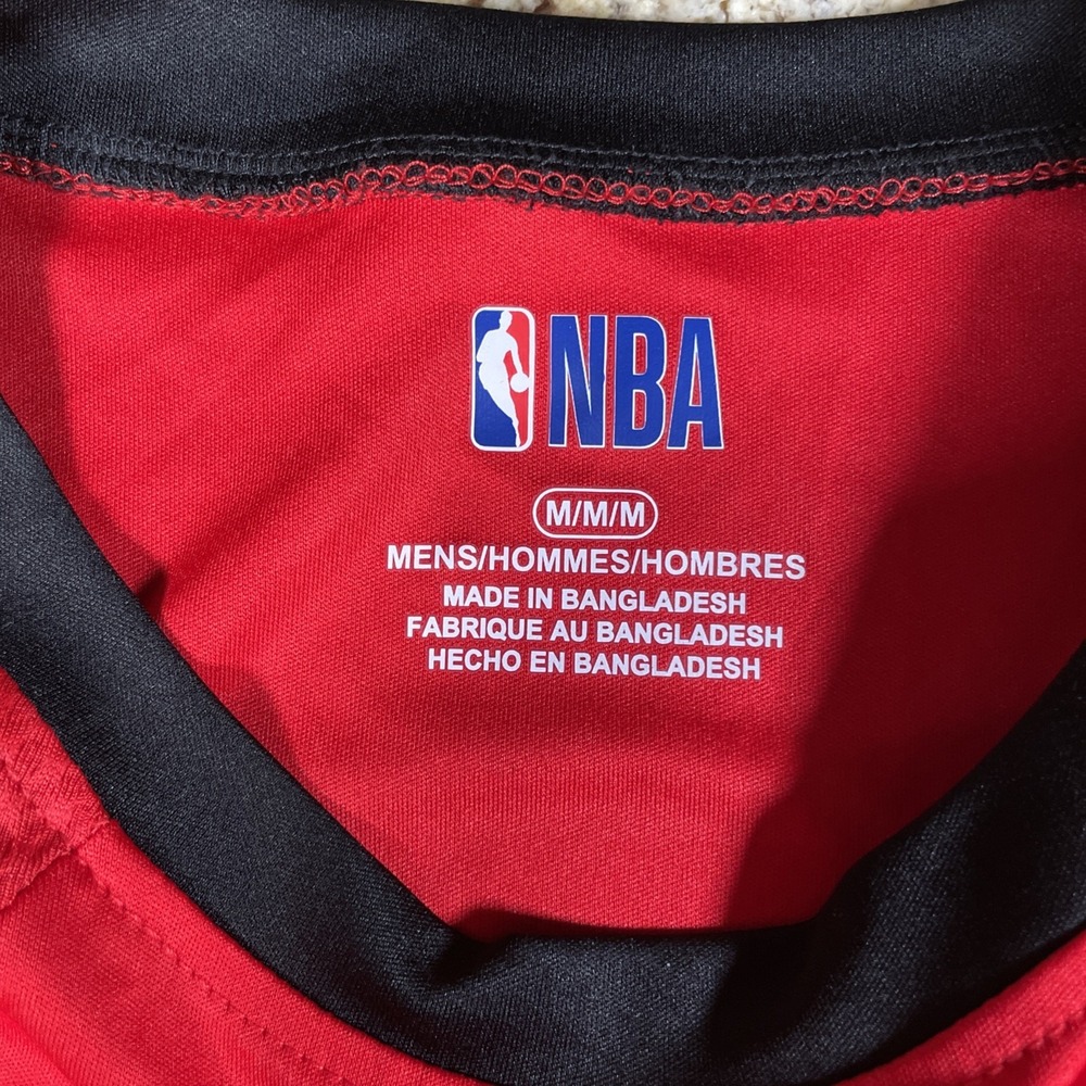 NBA Chicago Bulls Long‎ Sleeve T-Shirt Men's M Basketball Shooting Shirt Jordan - Picture 3 of 7
